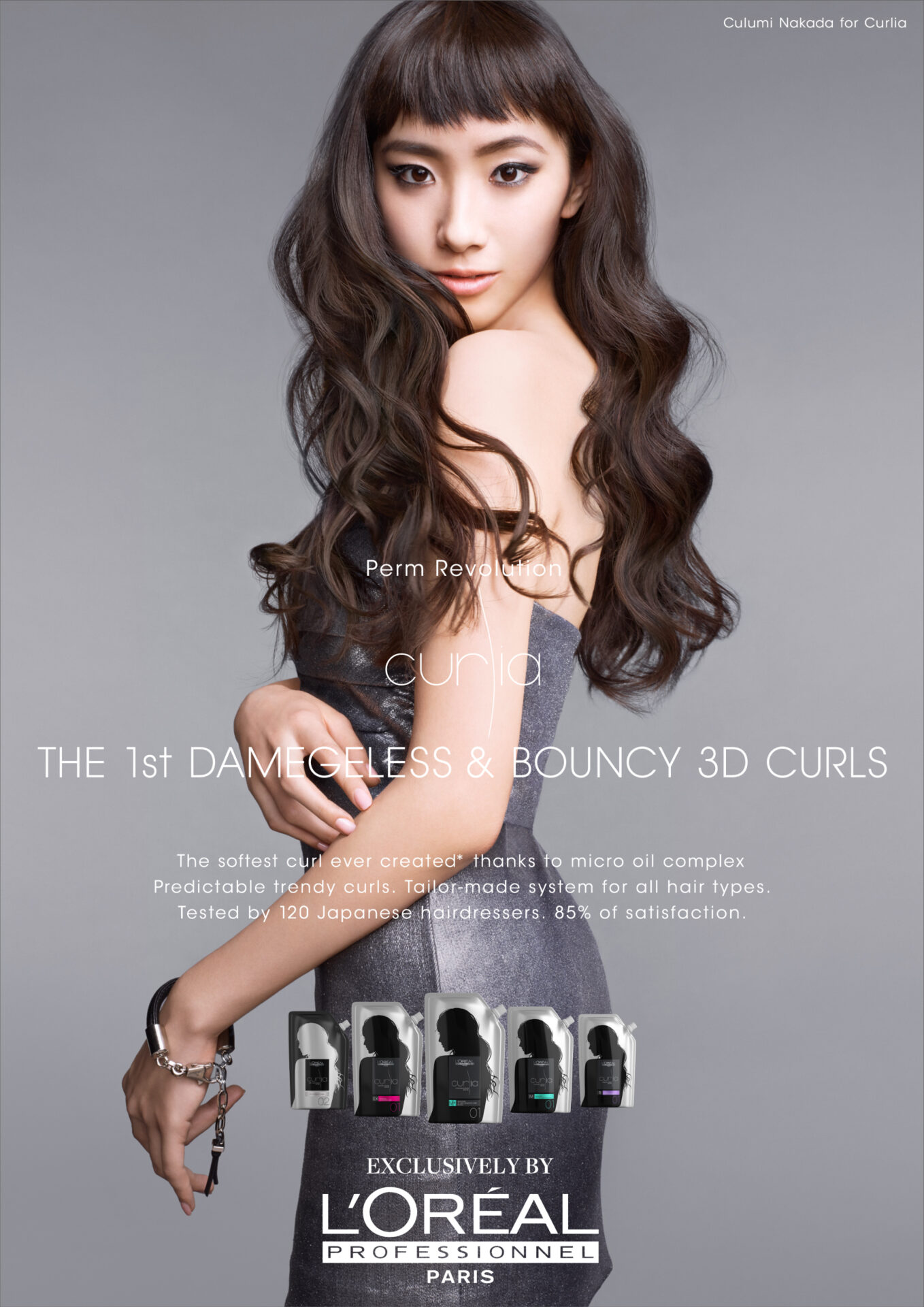 ロレアルヘアーサロン向けポスター制作