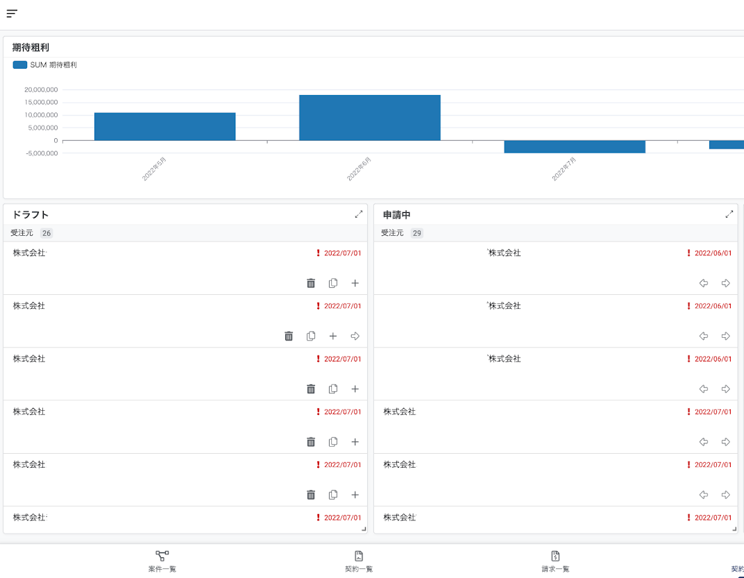 請求書・領収書等の紙媒体をデータ化するシステムの開発