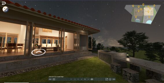 観光用の事前体験サイト
