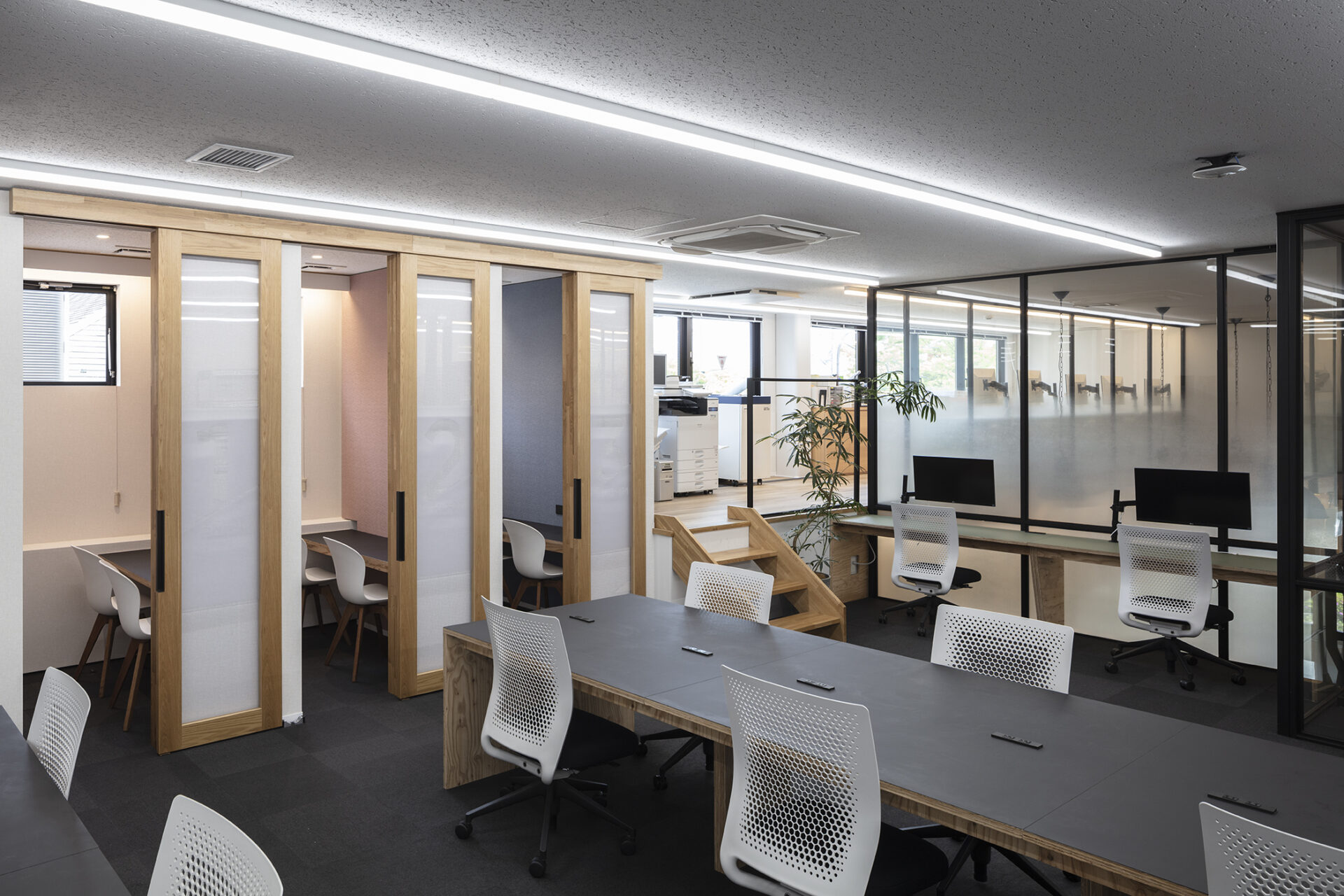 自社倉庫をオフィスとしてリニューアル