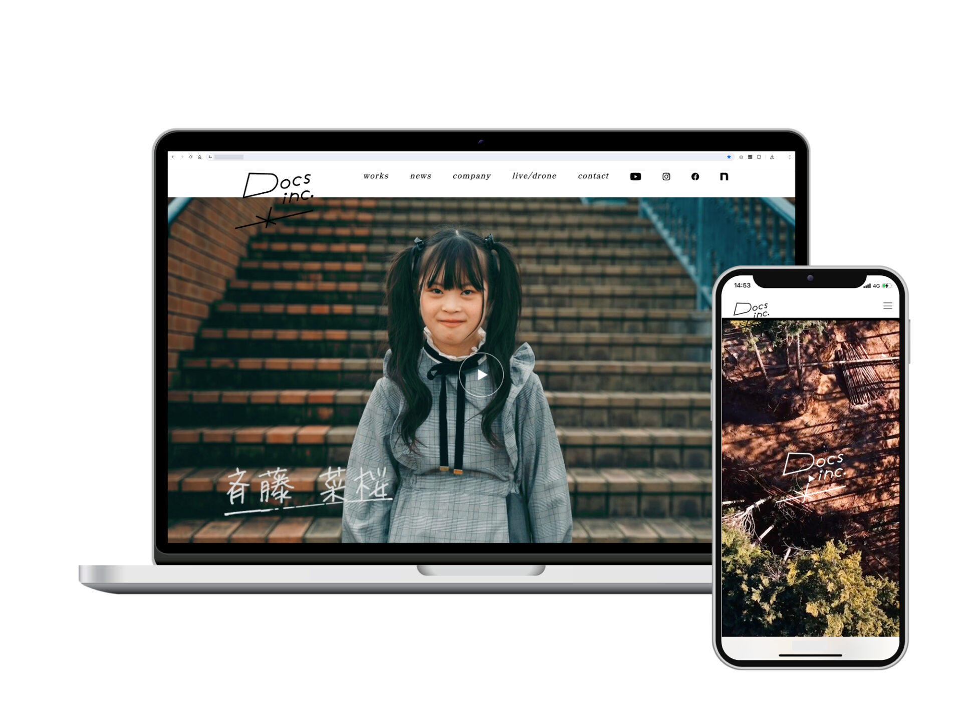 動画制作業界のコーポレートサイト制作