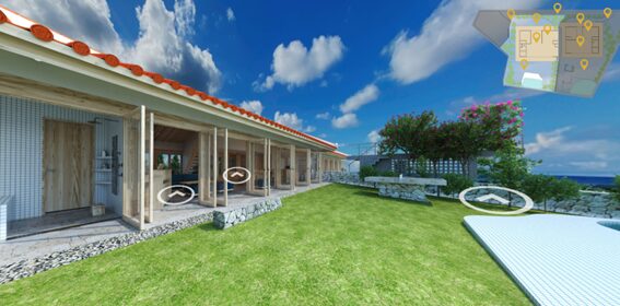 観光用の事前体験サイト