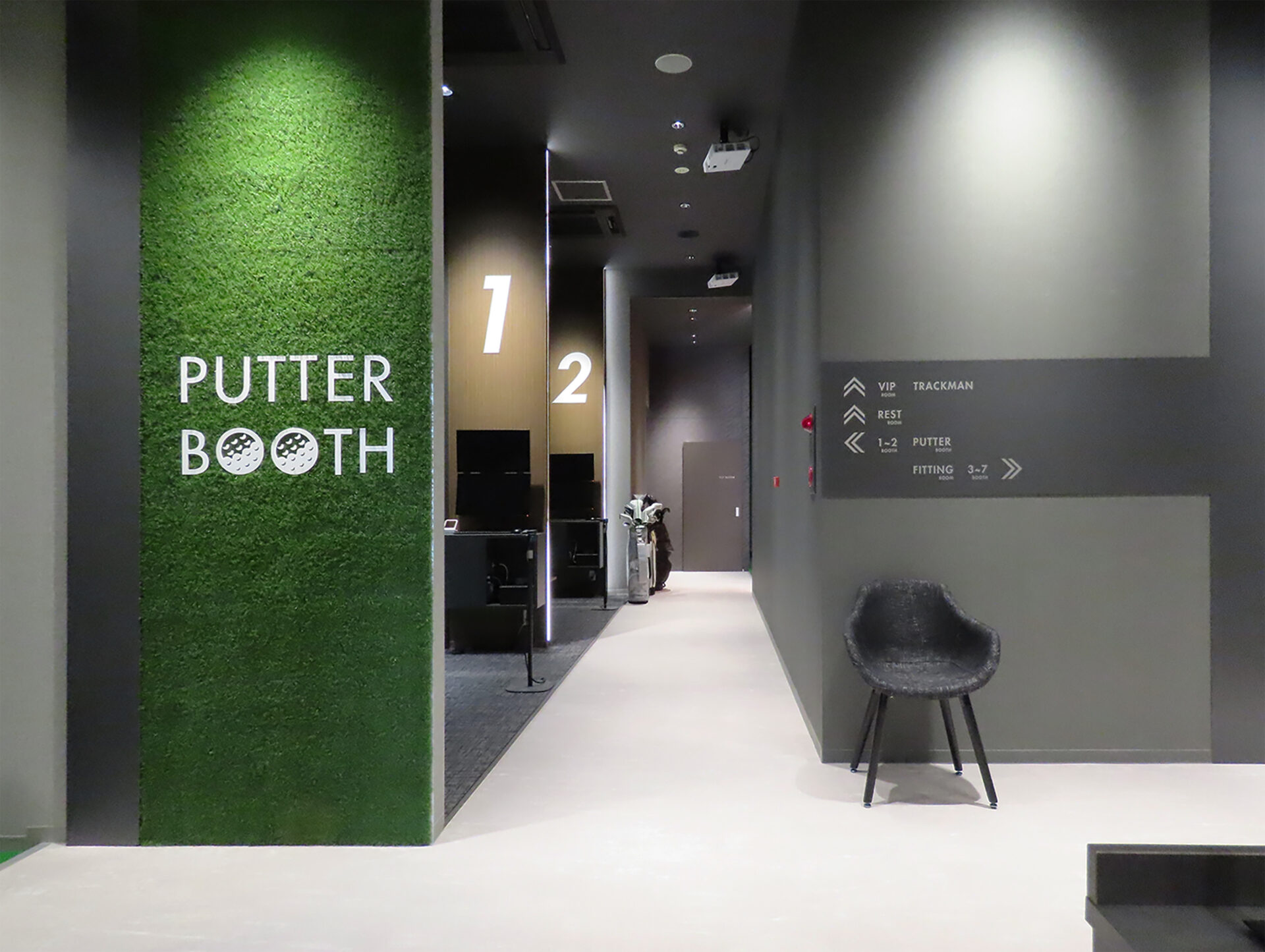 インドアゴルフの設計・施工