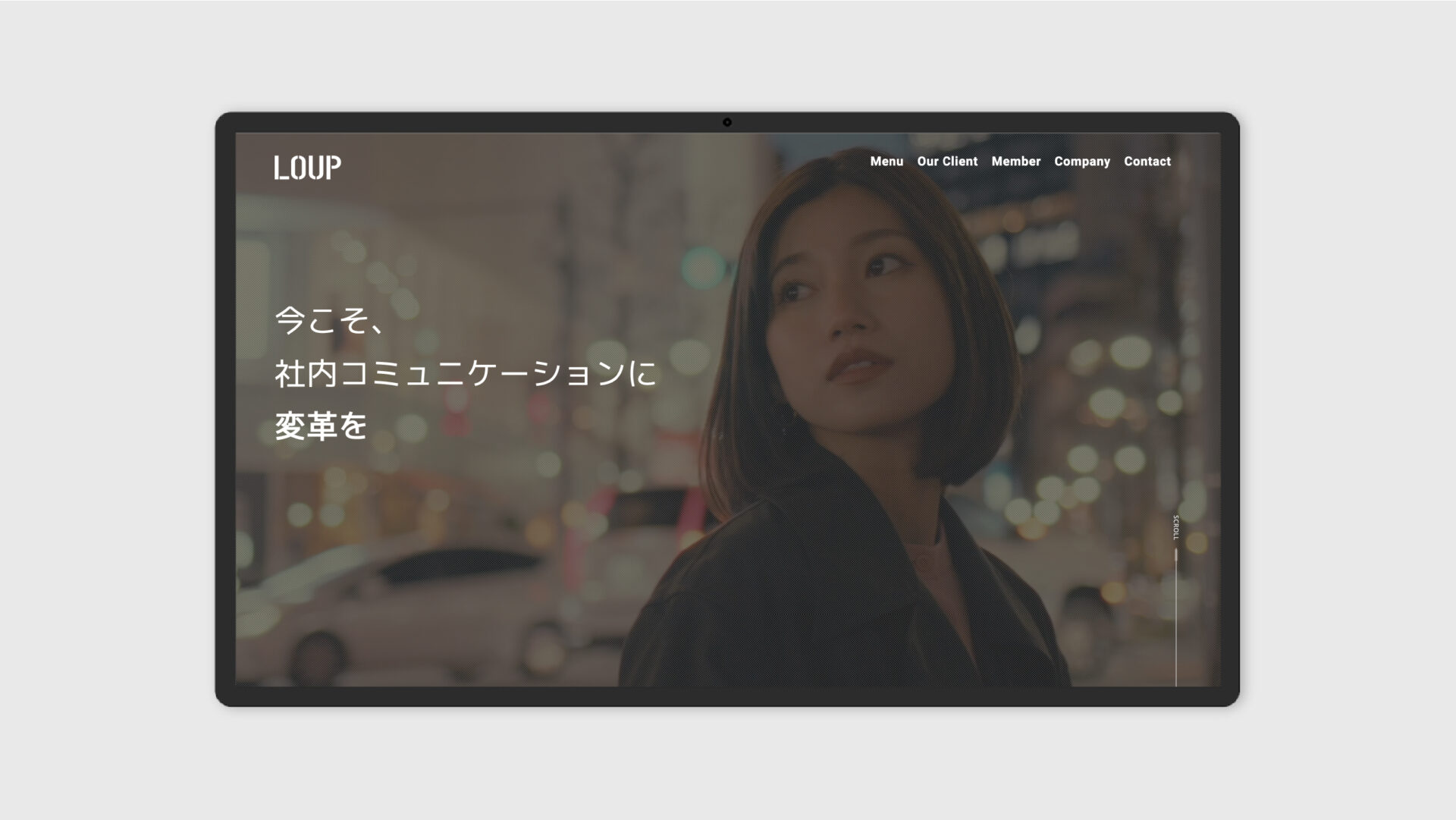 動画制作会社のコーポレートサイト制作