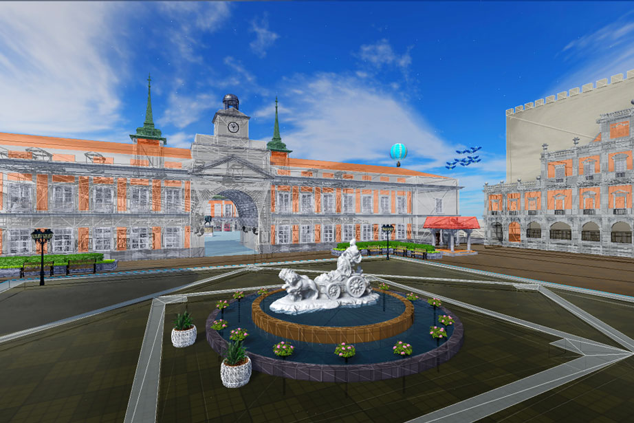 Robloxでのスペイン村公式ワールド制作