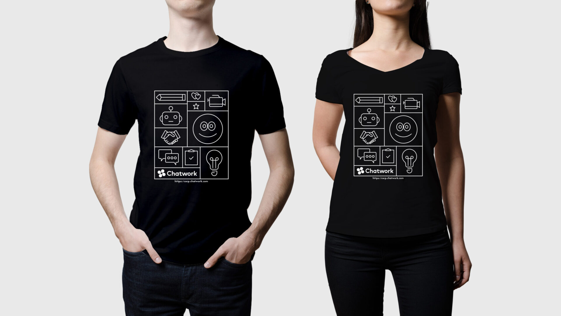 Chatwork x UNIQLOオリジナルTシャツ