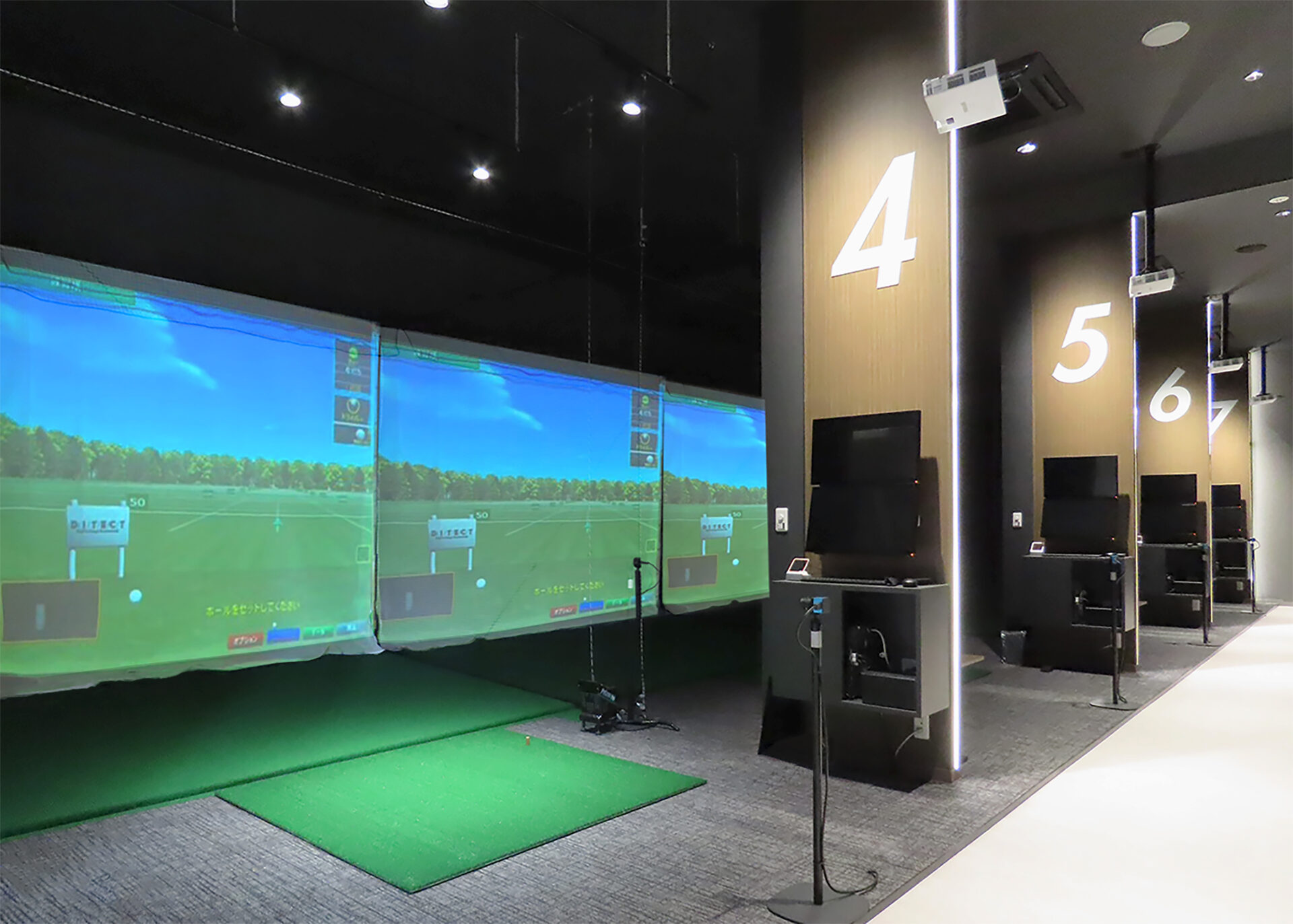 インドアゴルフの設計・施工